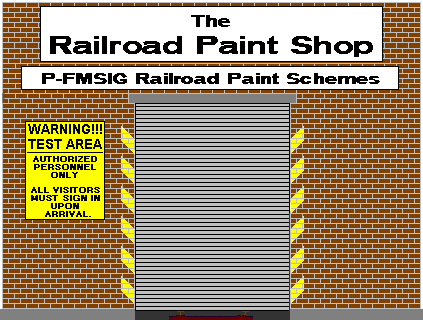 Proto-Freelance Modelers SIG Member's Paint Scheme Testing Area