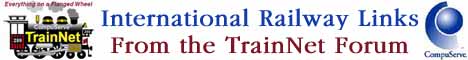 International Railway Links from the TrainNet Forum